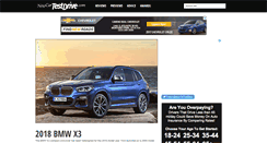 Desktop Screenshot of newcartestdrive.com
